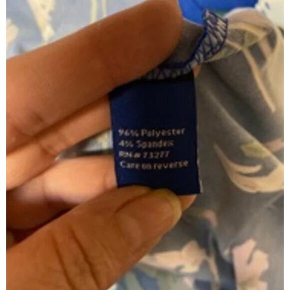 Floral Cottagecore Sleeveless Swing Dress Blue APT.9 XL - Picture 5 of 10